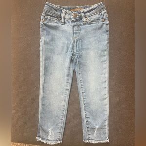 Stylish Joe’s Jeans with frayed bottoms (24 months)